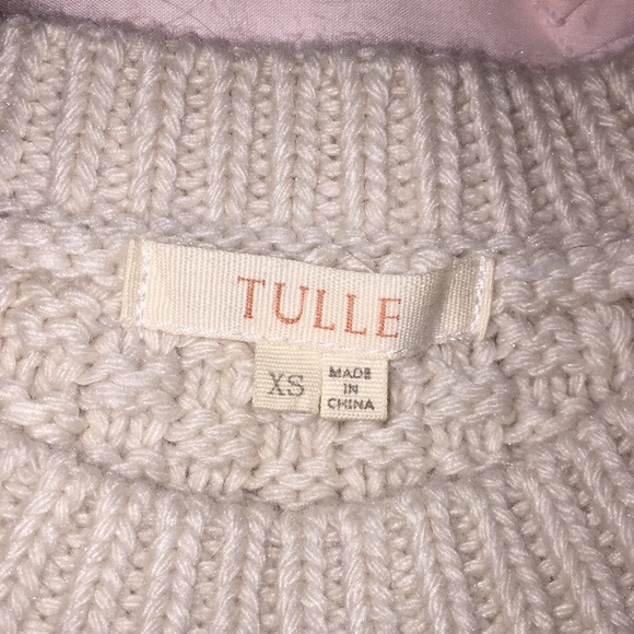 Oversized cable knit sweater - Picture 3 of 4